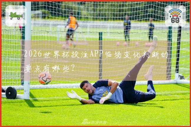 2026世界杯投注APP临场变化判断的要点有哪些？