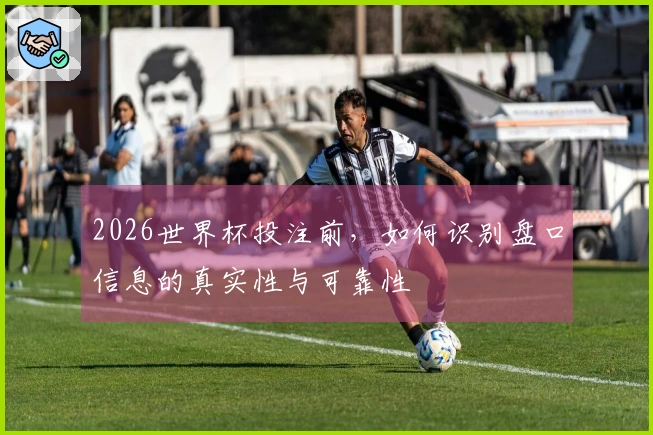 2026世界杯投注前，如何识别盘口信息的真实性与可靠性