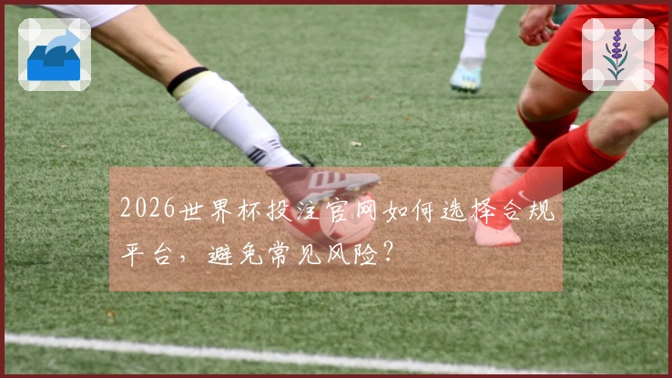 2026世界杯投注官网如何选择合规平台，避免常见风险？