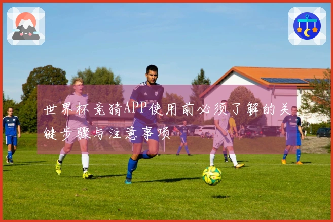 世界杯竞猜APP使用前必须了解的关键步骤与注意事项