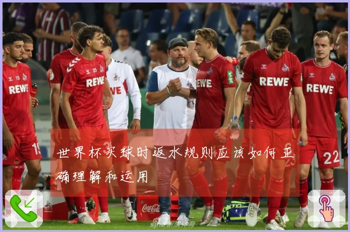 世界杯买球时返水规则应该如何正确理解和运用